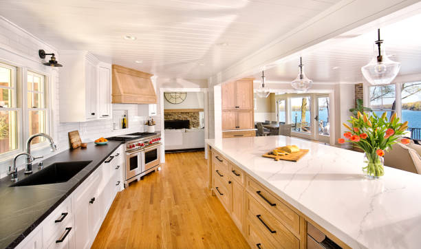 Minnesota neighborhood view