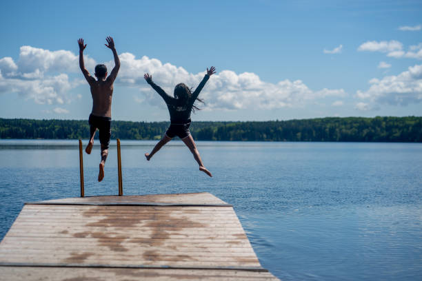Minnesota lake cabin
