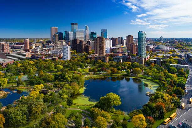 Minneapolis aerial view — successful Minnesota agent territory